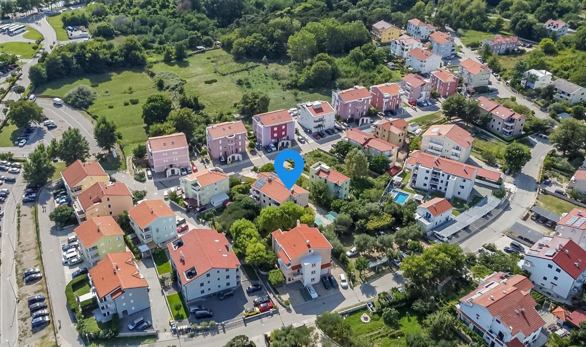 Marina Lägenhet Baška Exteriör bild