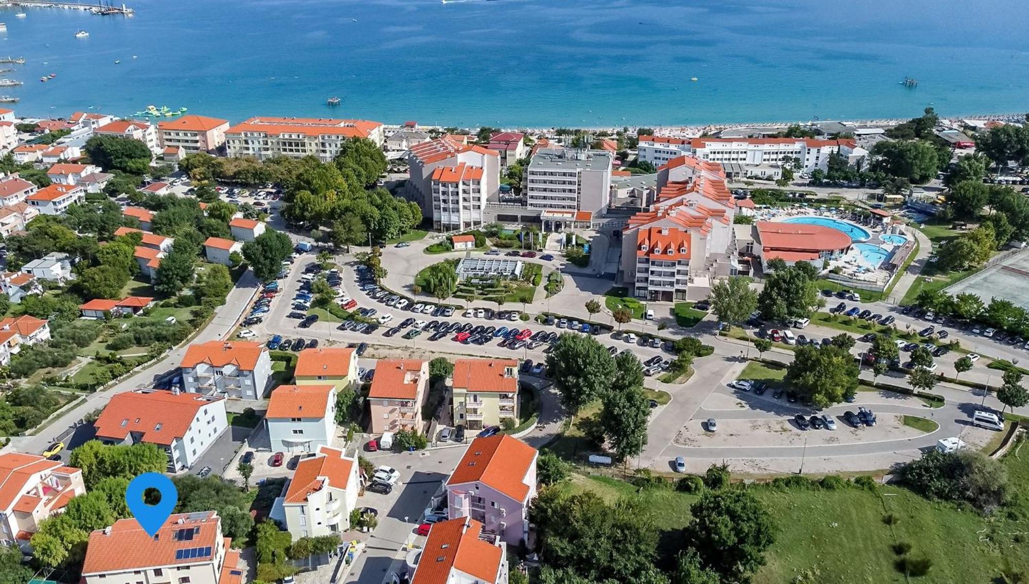Marina Lägenhet Baška Exteriör bild